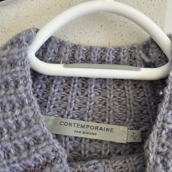 Contemporaine by Simon’s - high neck waffle sweater. size S - Picture 3 of 3